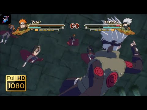 Kakashi Vs Pain Gameplay - Naruto Shippuden: Ultimate Ninja Storm 3