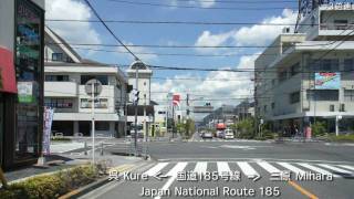 preview picture of video '国道185号線（竹原～安芸津）3倍速 Japan National Route 185'