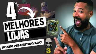 [QUARTETO DE ELITE!] AS MELHORES LOJAS DIRETAMENTE DO SEU PS3.