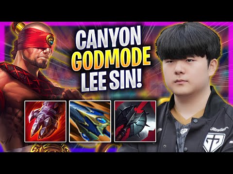 CANYON LITERALLY GOD MODE WITH LEE SIN! - GEN Canyon Plays Lee Sin JUNGLE vs Sylas! | Season 2024