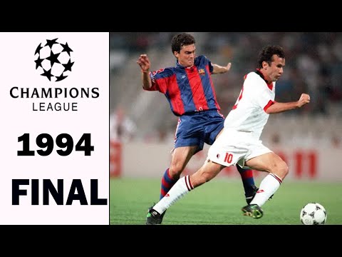 AC Milan 4-0 Barcelona: 1994 Champions League final | All Goals and Highlight