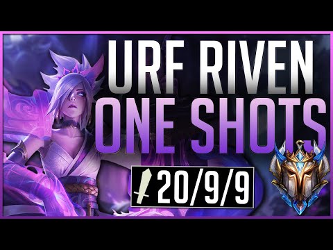 General Sniper | 13 Y/O CHALLENGER RIVEN MAIN PLAYS RIVEN IN URF! INSANE RIVEN ONE SHOTS!?!?