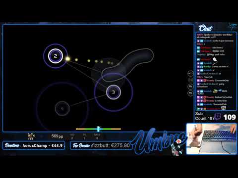 [Live] Umbre | ryu5150 - Louder than steel [Stainless Heart] 99.85% {#2 701pp FC} - osu!