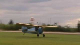 preview picture of video 'Flight of the Aeronca C3 Bathtub'