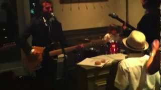 6 and 8 yr old Izzy and Asher Davis play Zeppelin's The Ocean with Uncle Zak Schaffer