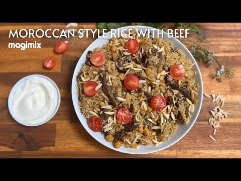 Moroccan-style rice with beef | LIVE: Magimix Cook Expert Cookalong