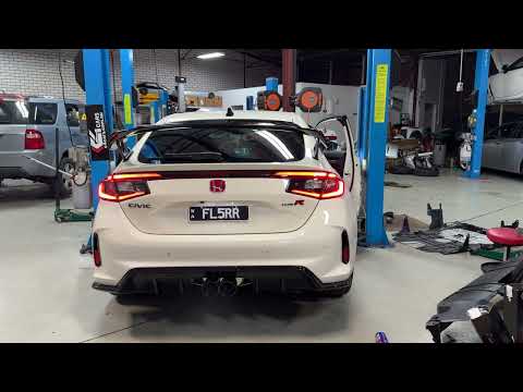 (EXHAUST SOUND) Remark Sports Touring Cat-Back Exhaust + Front Pipe – Honda Civic FL5 Type R