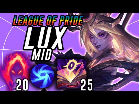 THE ULTIMATE LATE GAME LUX BUILD! - League of Pride - League of Legends