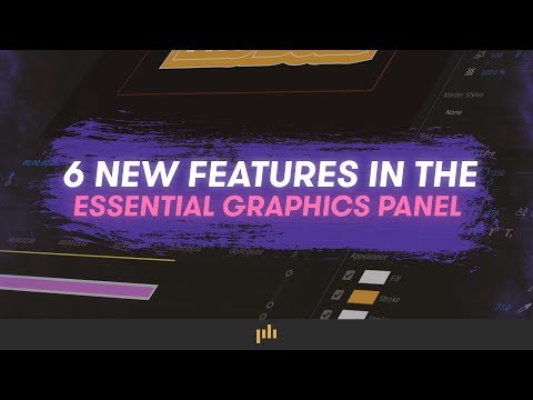 6 New Features in the Essential Graphics Panel | PremiumBeat.com