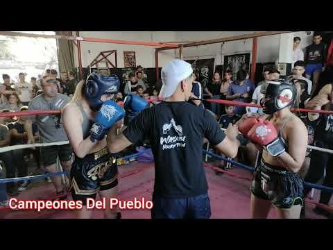 🥊Rocio Amaya VS Marilin Godoy - KICK BOXING - AMATEUR - Campeones Del Pueblo - Siempre Humilde