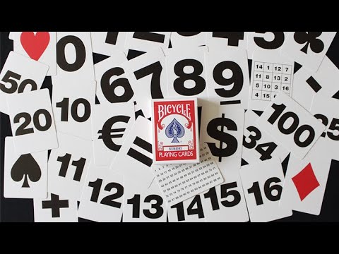Bicycle Special NUMBERS Playing Cards @dynamitemagicshop