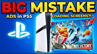 PS5 FANS OUTRAGED! Sony is Putting ADS in PS5 Loading Screens?!
