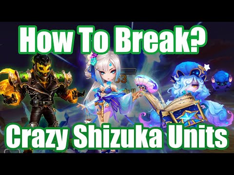 【Summoners War | Curry's RTA】Hou To Break? Crazy Shizuka Units!!