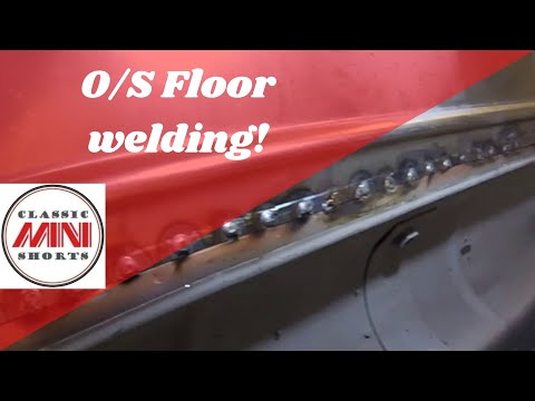 56 Classic Mini Restoration - OS floor Part 3