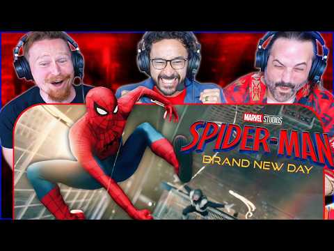 SPIDER-MAN: BRAND NEW DAY TRAILER REACTION!! Punisher | Scorpion | Marvel Studios