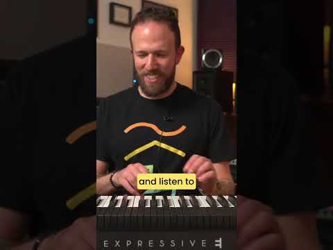 Use Osmose to turn a monophonic string library into a 8 voices MPE monster with @joshmadoff!