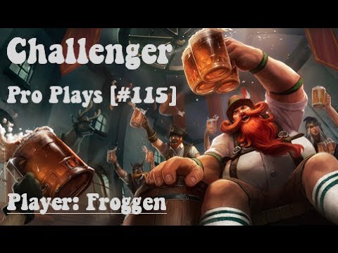 [Challenger Pro Plays #115] Froggen - Gragas & Jarvan vs Anivia too much power