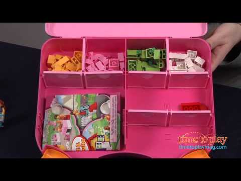 YouTube thumbnail: LEGO Pink Suitcase from LEGO
