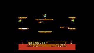 Joust NES Gameplay - Williams' Retro Ostrich Jousting Classic