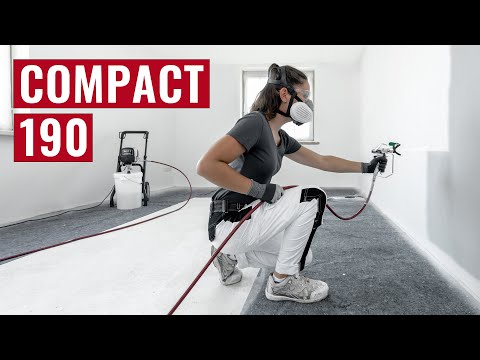 Compact 190 - perfektes Einstiegsgerät für ein zuverlässiges und vielseitiges Spritzbild