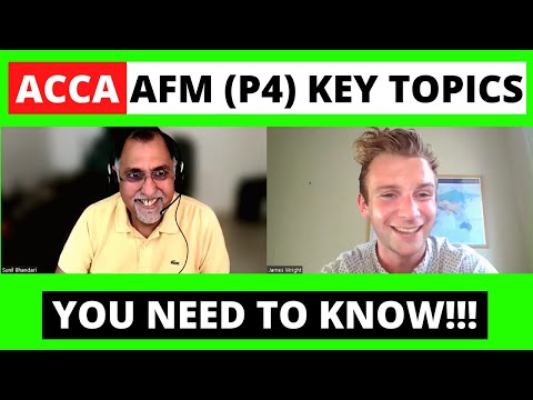 ⭐️ ACCA Advanced Financial Management (P4) - key topics you MUST know for your exam! ⭐️ | ACCA AFM |