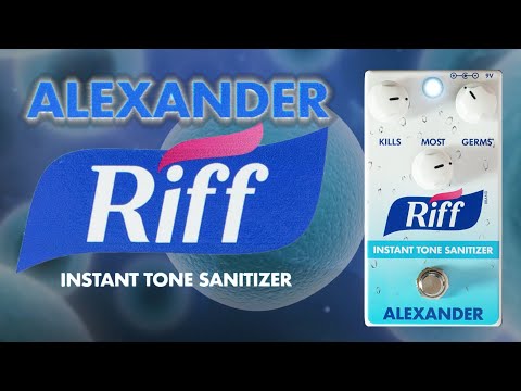 MAS Distro: Alexander Pedals - RIFF Instant Tone Sanitizer, Preamp/Boost