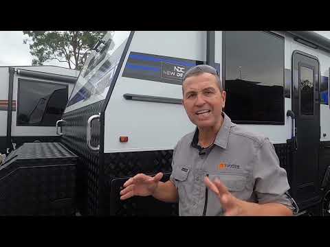 2022 New Design Off-Road 21'6 Double Bunk Caravan Walk Through Video