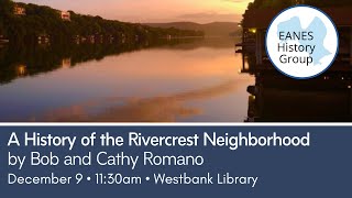 EHG - Stories by the River: A History of Rivercrest Neighborhood