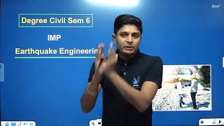 Earthquake Engineering IMP | Degree Sem 6 | GTU Summer 2024 Exam