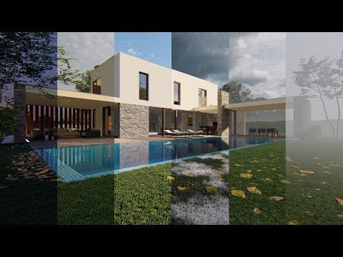 Testing some moods - lumion 9