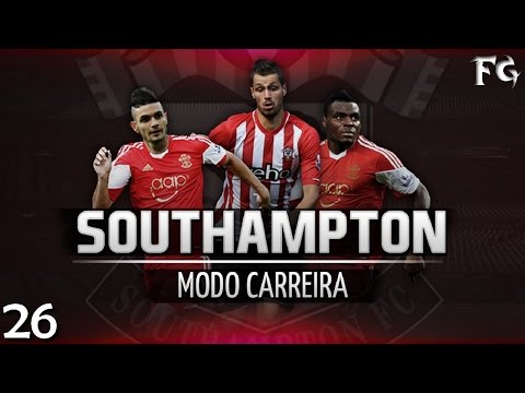 ESTREIA NA CHAMPIONS! | FIFA 15 Modo Carreira - #26 - SOUTHAMPTON