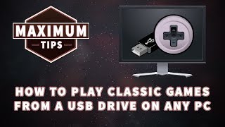 How to play classic games from a usb drive on any computer