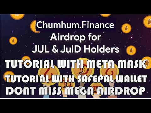 #Chumhum Finance Mega Airdrop | Participate in #Chum airdrop in Metamask & Safepal wallet  tutorial Video