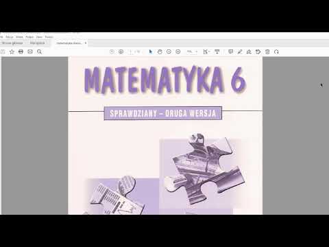 Matematyka z plusem klasa 6 sprawdziany pdf