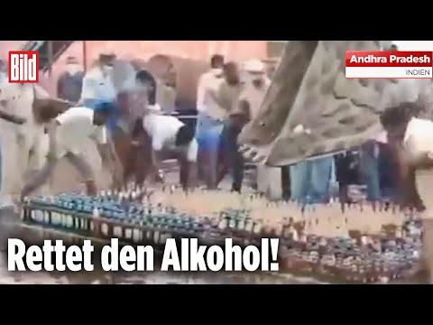 INDIEN: Hier wird Literweise Schnaps geklaut