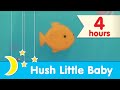 💤 4 HOURS 💤 | Hush Little Baby Piano Lullaby for Bedtime | Super Simple Songs