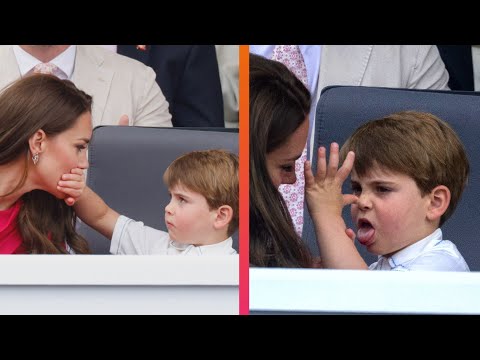 Prince Louis FIGHTS BACK at Mom Kate Middleton