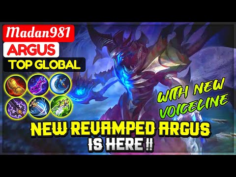 New Revamped Argus is Here !! [ Top Global Argus ] Madan981 - Mobile Legends
