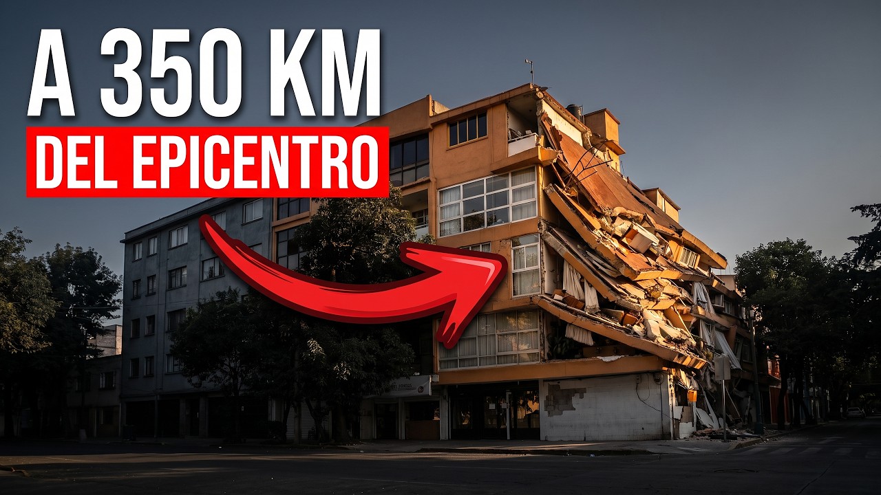 Por qué en MÉXICO un terremoto ELIGE los edificios por su altura