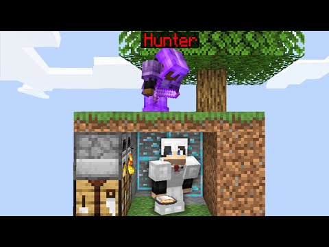 Minecraft Manhunt but you only get ONE chunk..