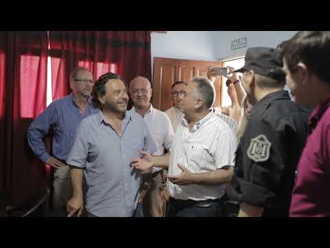 Sáenz inauguró la sección Investigación Narcocriminal en Apolinario Saravia