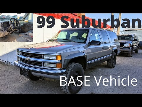 Lifted 1999 1/2 Ton 4x4 Chevy Suburban Overland BASE Vehicle Tour #suboverland #overlanding #4x4