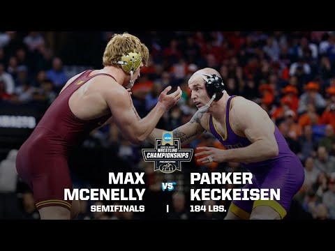 Max McEnelly vs Parker Keckeisen: 2025 NCAA wrestling semifinal (184 pounds)