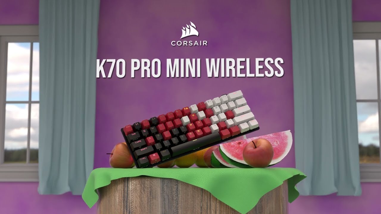 Corsair Gaming-Tastatur K70 Pro Mini WL