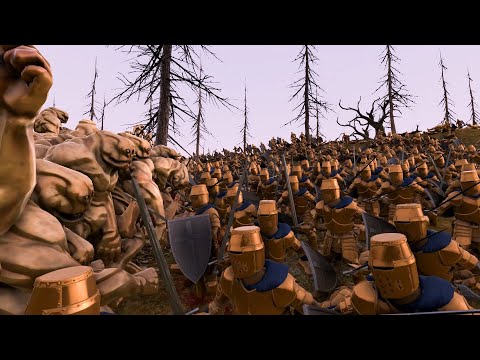 15000 Monsters VS 15000 Golden Knights - Ultimate Epic Battle Simulator 2  UEBS 2