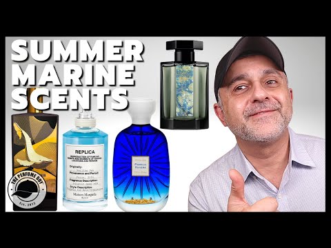 TOP 20 AQUATIC/MARINE FRAGRANCES | Favorite Summer Fragrances That Smell Like The Sea