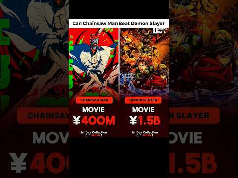 Chainsaw vs demon slayer #demonslayer #chainsawman #trending #anime