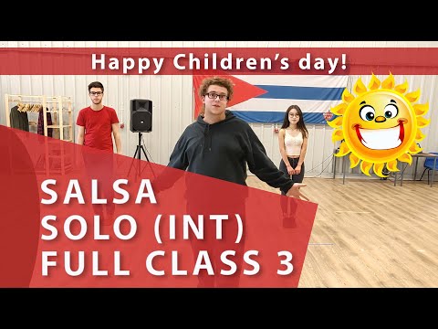 Cuban Salsa Solo (Intermediate) - FULL CLASS 27.05.2021