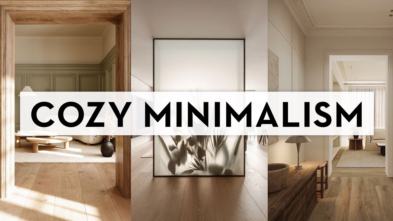 How to Make Minimalism Feel Cozy