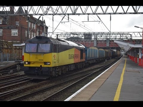 #948: Colas Rail Class 60096 passes Crewe (04/02/18)